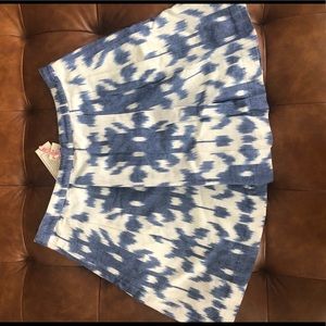 NWT! Vineyard Vines Ikat Skirt Sz 8